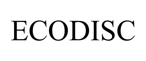 Trademark Logo ECODISC