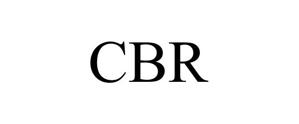 Trademark Logo CBR