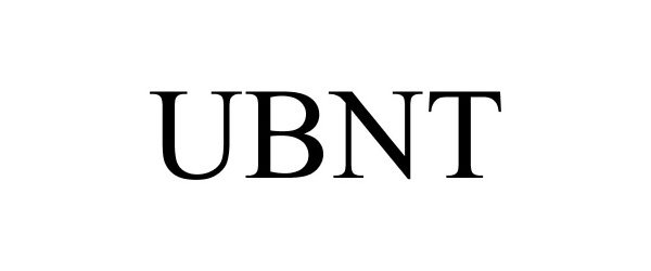 Trademark Logo UBNT