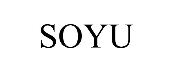 Trademark Logo SOYU