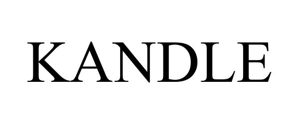 Trademark Logo KANDLE