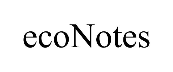 Trademark Logo ECONOTES