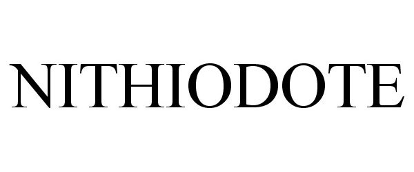Trademark Logo NITHIODOTE