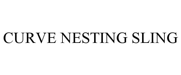  CURVE NESTING SLING