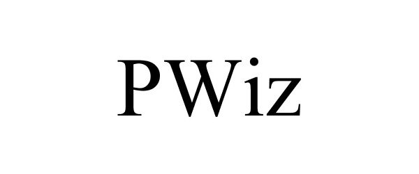 Trademark Logo PWIZ
