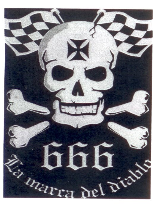 Trademark Logo LA MARCA DEL DIABLO 666