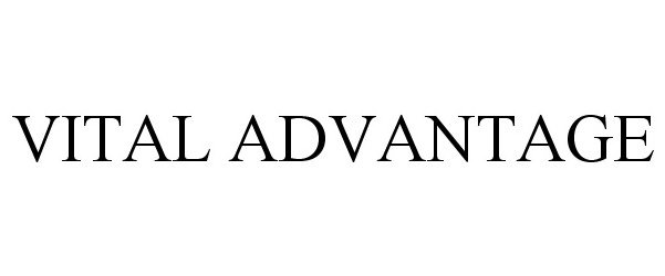 Trademark Logo VITAL ADVANTAGE