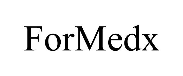 Trademark Logo FORMEDX