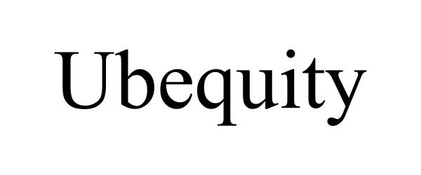 Trademark Logo UBEQUITY