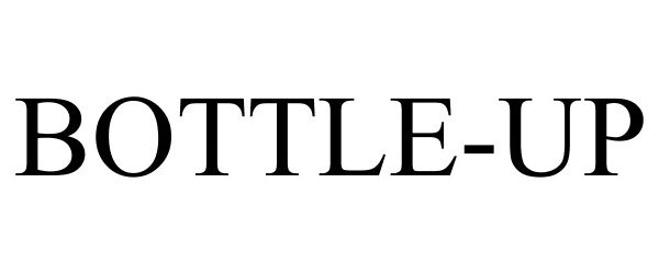 Trademark Logo BOTTLE-UP