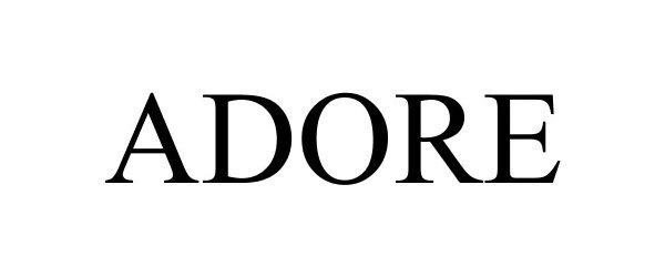 Trademark Logo ADORE