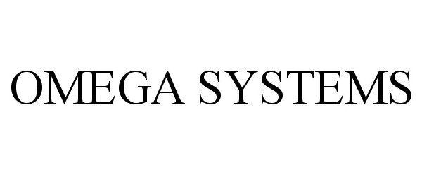  OMEGA SYSTEMS