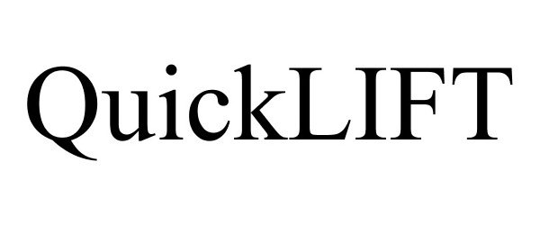 Trademark Logo QUICKLIFT