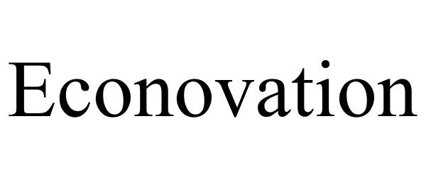 Trademark Logo ECONOVATION