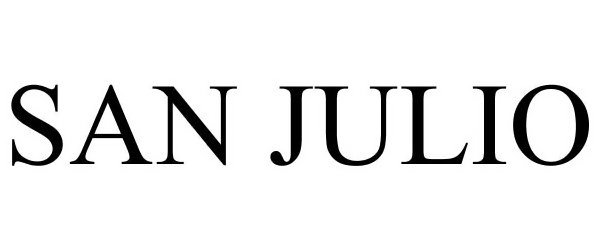 Trademark Logo SAN JULIO
