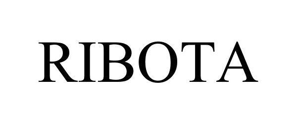 Trademark Logo RIBOTA