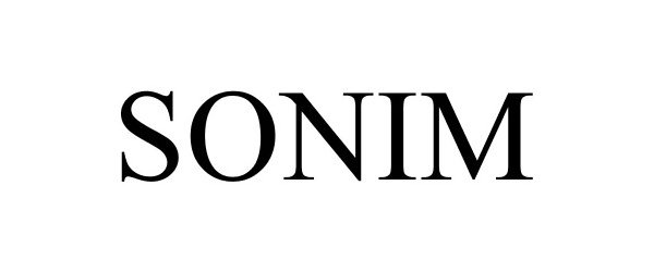 Trademark Logo SONIM
