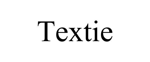 Trademark Logo TEXTIE