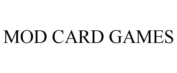  MOD CARD GAMES
