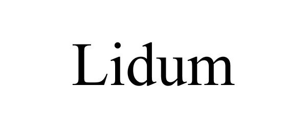  LIDUM