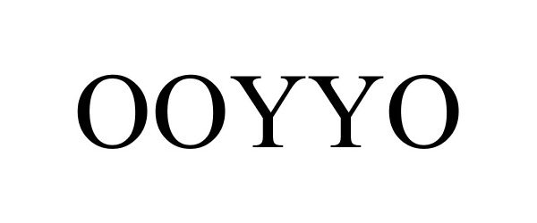 Trademark Logo OOYYO