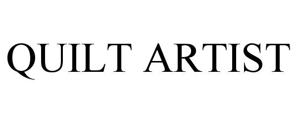 Trademark Logo QUILT ARTIST