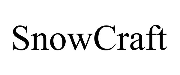 Trademark Logo SNOWCRAFT