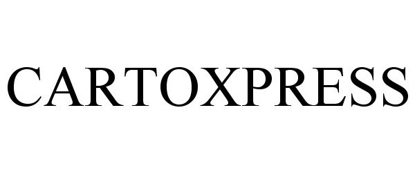Trademark Logo CARTOXPRESS