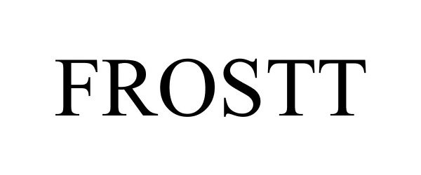 Trademark Logo FROSTT
