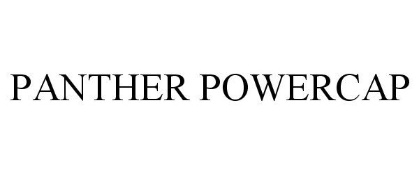 Trademark Logo PANTHER POWERCAP