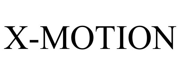 Trademark Logo X-MOTION