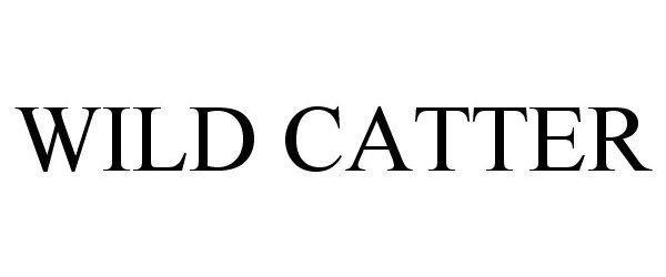 Trademark Logo WILD CATTER