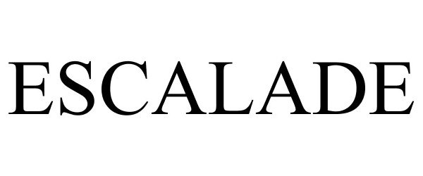 Trademark Logo ESCALADE