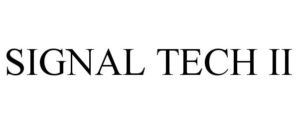 Trademark Logo SIGNAL TECH II