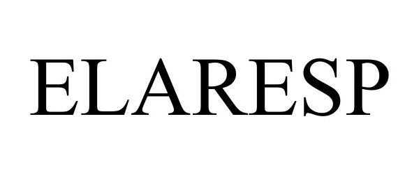 Trademark Logo ELARESP