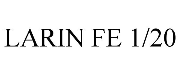 Trademark Logo LARIN FE 1/20