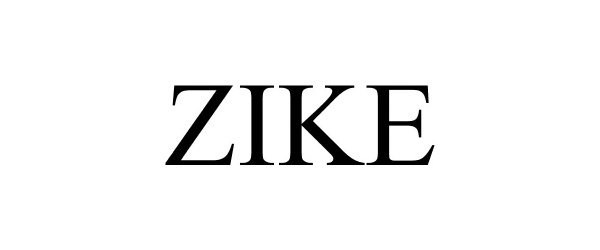 Trademark Logo ZIKE