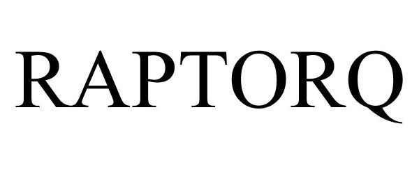 Trademark Logo RAPTORQ