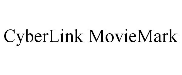 Trademark Logo CYBERLINK MOVIEMARK