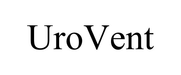 Trademark Logo UROVENT