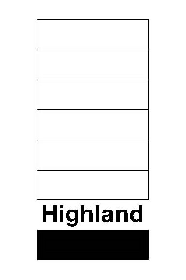 Trademark Logo HIGHLAND