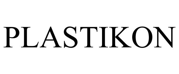 Trademark Logo PLASTIKON