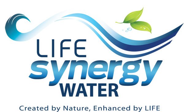 Trademark Logo LIFE SYNERGY WATER CREATED BY NATURE, ENHANCED BY LIFE