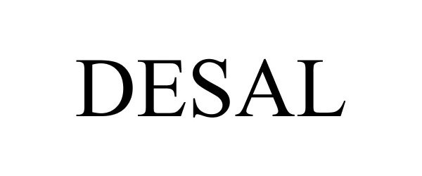 Trademark Logo DESAL