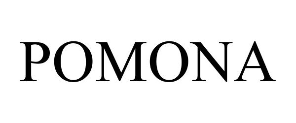 Trademark Logo POMONA