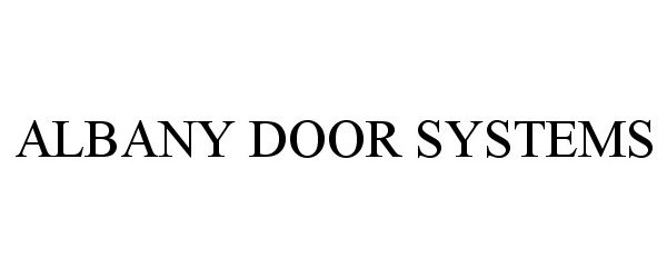  ALBANY DOOR SYSTEMS