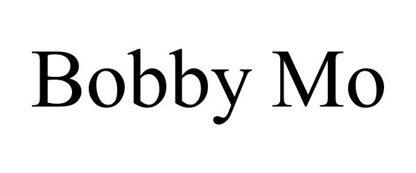  BOBBY MO