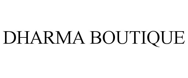  DHARMA BOUTIQUE