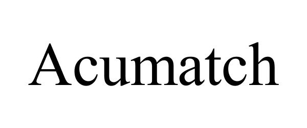 Trademark Logo ACUMATCH