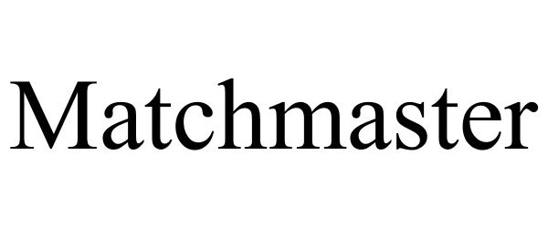 Trademark Logo MATCHMASTER